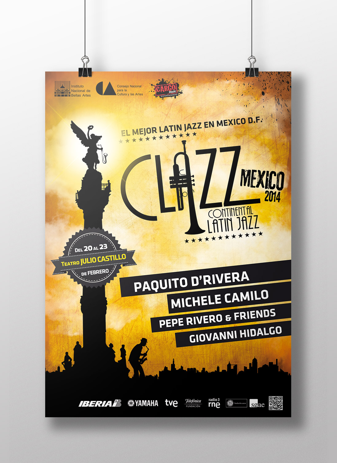 Diseño gráfico Valladolid - Cartel Clazz 2014