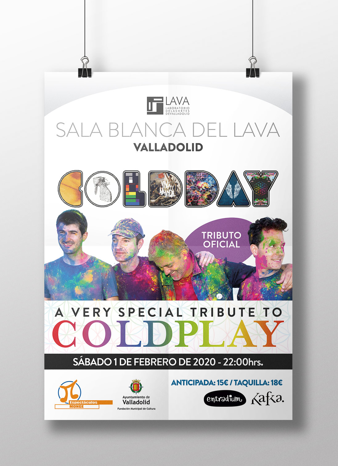 Diseño gráfico Valladolid - Cartel Coldday