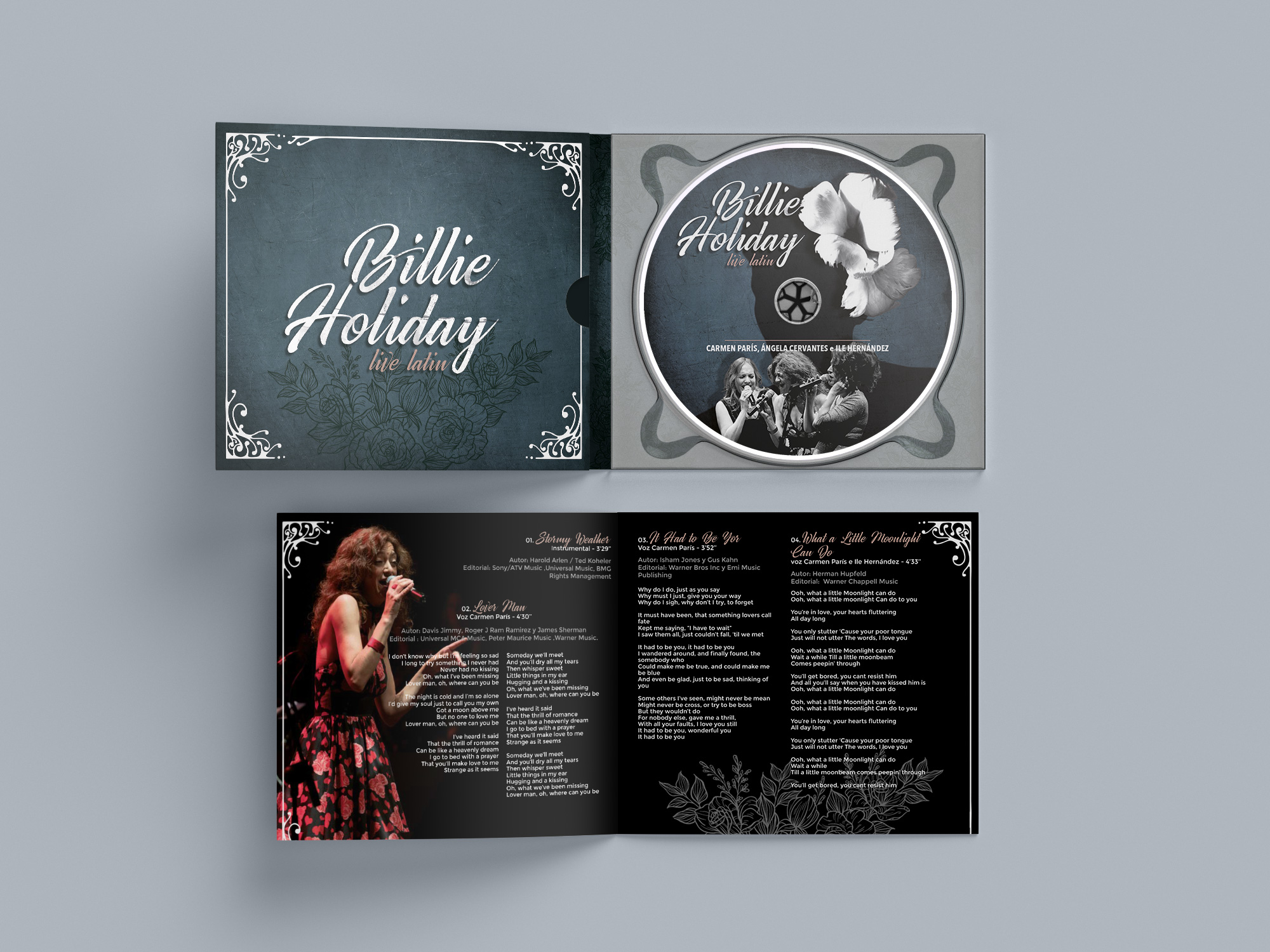 Diseño gráfico Valladolid - Billie Holiday