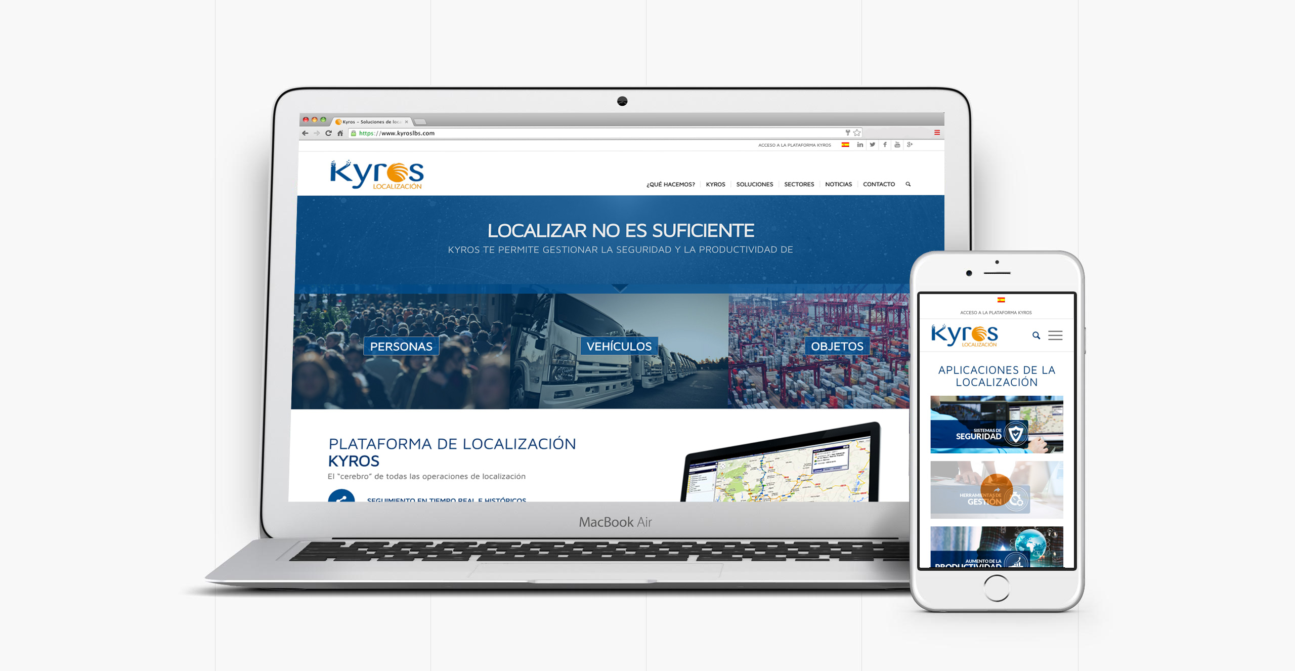 Diseño web Valladolid - KYROS LOCALIZACIÓN
