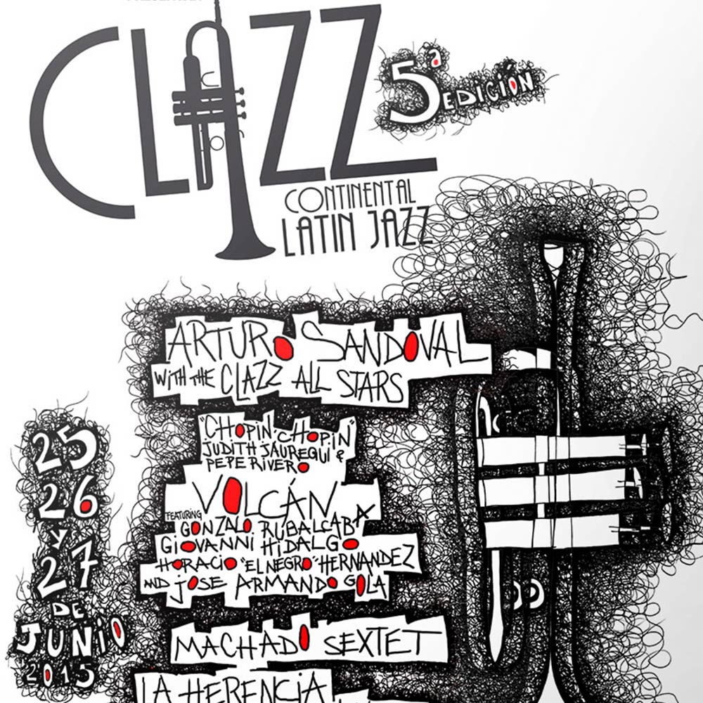 Diseño gráfico Valladolid - Cartel Clazz 2015